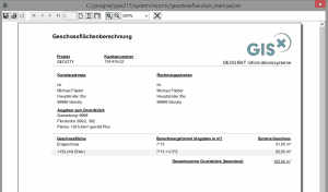 GeschossflächenBericht